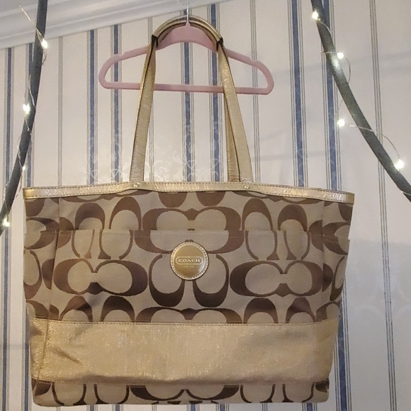 Coach Handbags - Coach Big Bag w Lilac Lining
